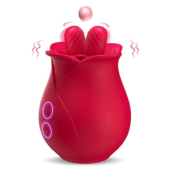 Estimulador Clitoriano Rosa con Lengüitas – Vibraciones y Movimientos