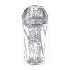 Masturbador Masculino Transparente con Textura Interna