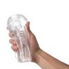Masturbador Masculino Transparente con Textura Interna