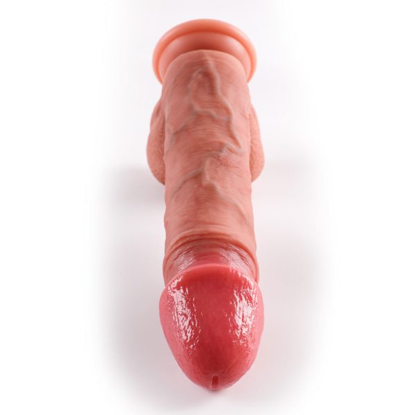 Pene Realístico con Ventosa – 21,2 x 3,8 cm