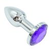 Plug Anal Metálico con strass MINI