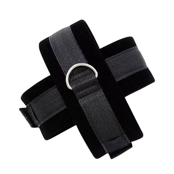 Esposas Dobles en X con Velcro BDSM Ajustables