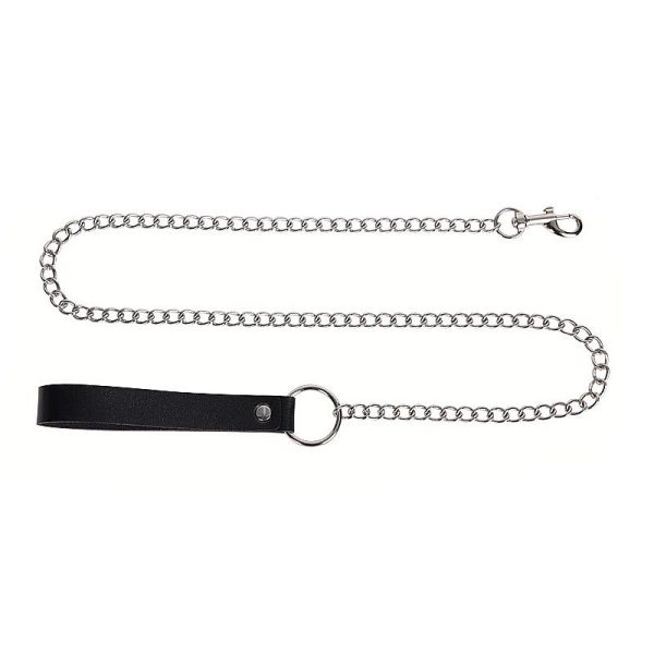 Collar Bondage Ajustable con Corazón y Correa