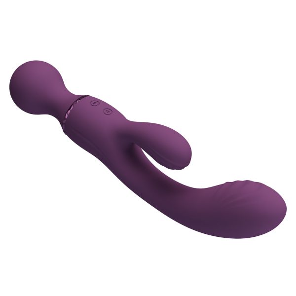 Vibrador Doble Punto G con Masajeador – 3 Motores