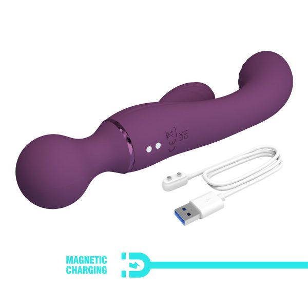 Vibrador Doble Punto G con Masajeador – 3 Motores