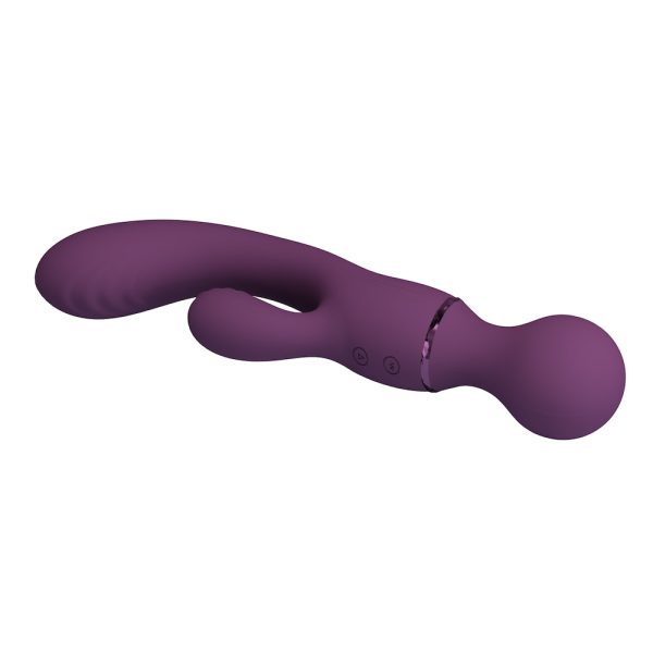 Vibrador Doble Punto G con Masajeador – 3 Motores