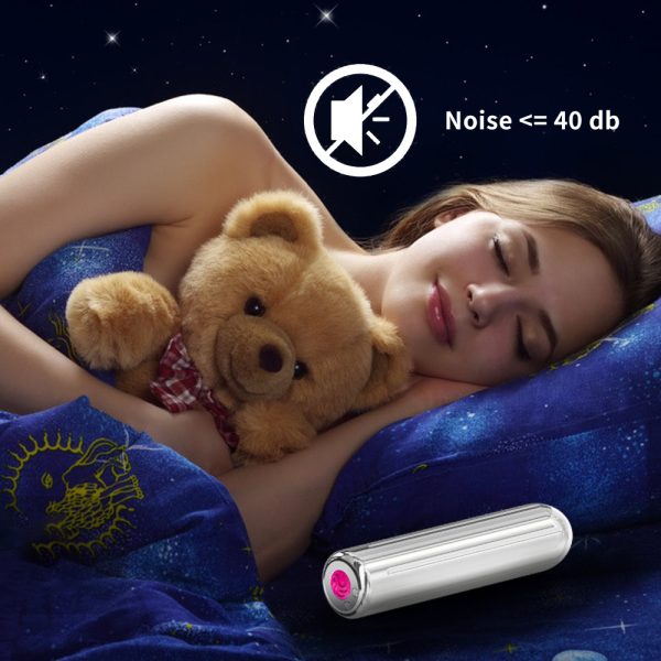 Cápsula Vibradora Recargable 9 Modos Mini Discreta y Potente