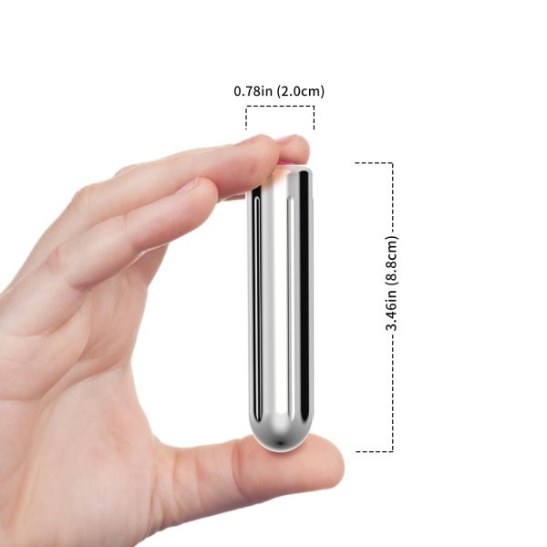 Cápsula Vibradora Recargable 9 Modos Mini Discreta y Potente