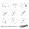 Cápsula Vibradora Recargable 9 Modos Mini Discreta y Potente