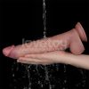 PE299-MARROM Dildo Vibrador Power Cock 31 x 6,5 Carga Magnética