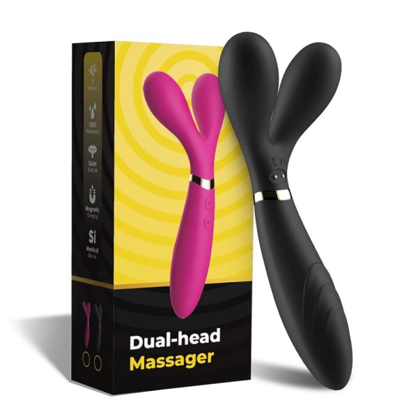 Vibrador y Masajeador Corporal 3 Motores 9 Modos 