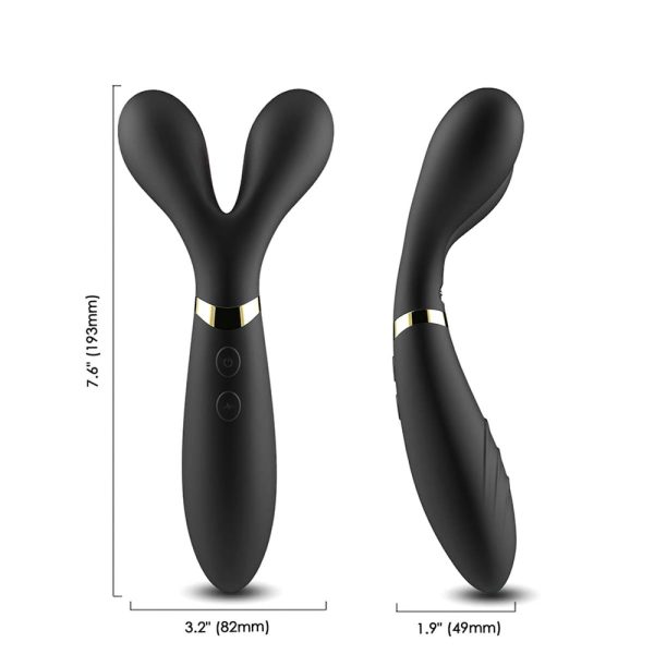 Vibrador y Masajeador Corporal 3 Motores 9 Modos 
