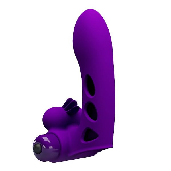 Funda para Dedo con Vibrador Punto G y Clítoris 10 Modos