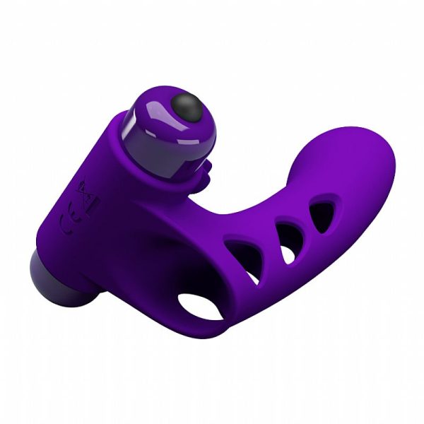 Funda para Dedo con Vibrador Punto G y Clítoris 10 Modos