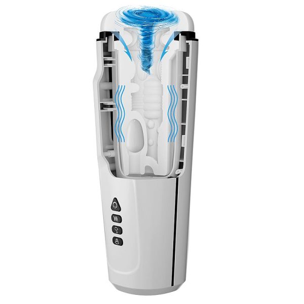 Masturbador con Succión y Vibración Recargable USB Premium