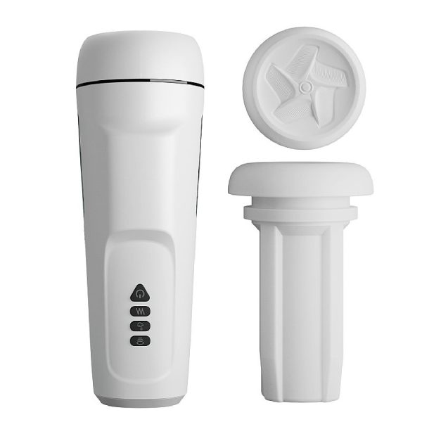 Masturbador con Succión y Vibración Recargable USB Premium