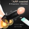 Funda Peniana Vibradora con 9 Modos de Vibración y Control por App