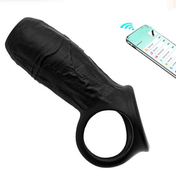 Funda Peniana Vibradora con 9 Modos de Vibración y Control por App