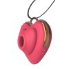 Estimulador de Clítoris en Forma de Corazón 15 Modos Recargable USB