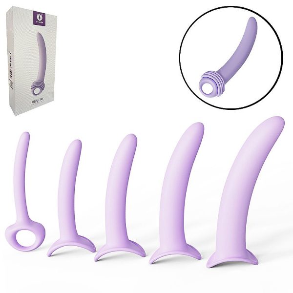 Kit Dilatador Vaginal Progresivo 5 Tamaños en Silicona Suave