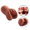 Masturbador Doble Entrada Vagina y Ano Ultra Realista