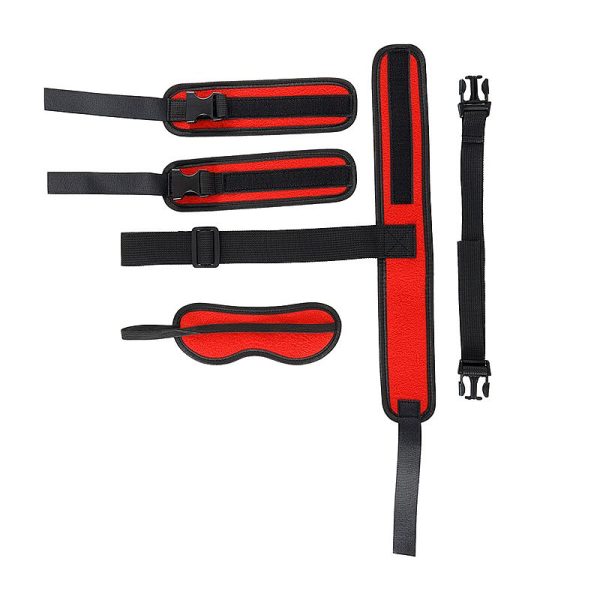 Kit BDSM de Inmovilización con Collar y Venda