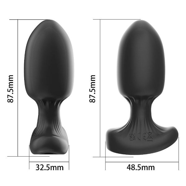 Plug Anal Vibrador con Control por App