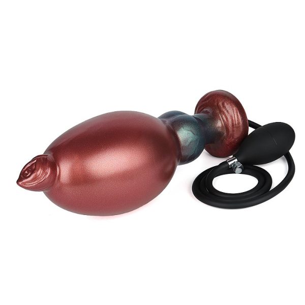 Plug Anal Inflable Wolf Knot