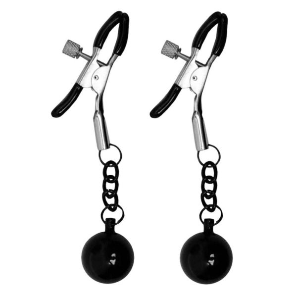 Pinzas para Pezones Ajustables Black