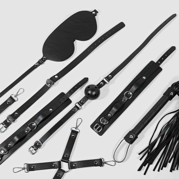 SM060-KIT-01 Kit de Bondage 8 Piezas con Bolsa