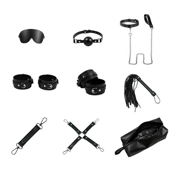 SM060-KIT Kit de Bondage 8 Piezas con Bolsa