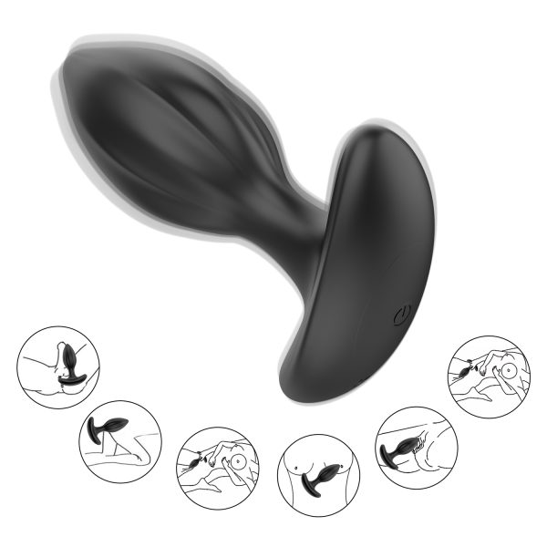 Mark Kit de Plugs Anales con Plug Vibrador