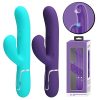 Vibrador Rabbit Twinkled Tenderness 3 en 1 con Succión y Doble Golpeteo