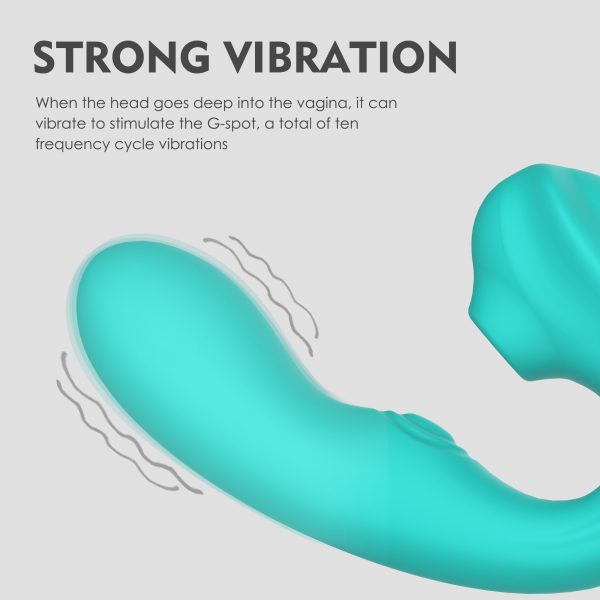 Fiona Vibrador 3 en 1 con Succión, Golpeteo y Vibración