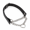 Collar de Ahorque Bondage con Cadena y Corazón