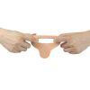 Anillo con Dildo para Doble Penetración