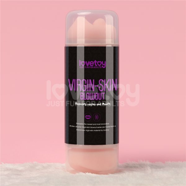 Masturbador Masculino Virgin Skin Blowout Doble Entrada