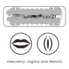 Masturbador Masculino Virgin Skin Blowout Doble Entrada