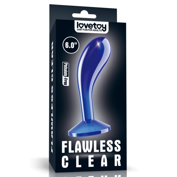 Plug Prostático Flawless Clear con Ventosa