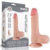 Consolador Flexible con Ventosa Pellizcable Sliding Skin 19.5 cm