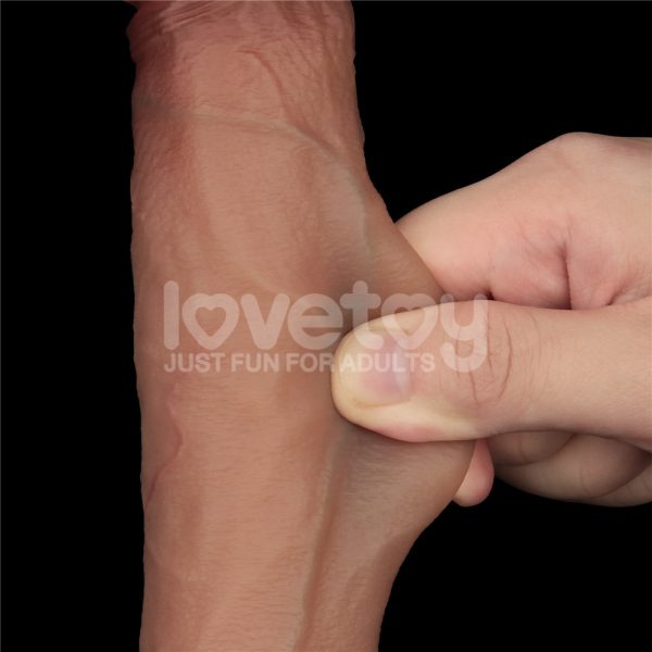 Dildo Realista Lovetoy Sliding Skin Pro 23,7 cm