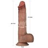 Dildo Realista Lovetoy Sliding Skin Pro 23,7 cm