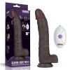 Consolador Vibrador Sliding Skin Pro II con Control Remoto 25 cm