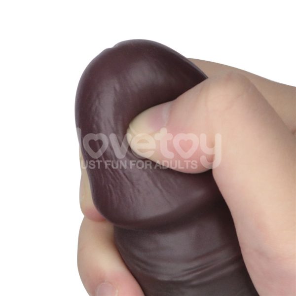 Consolador Vibrador Sliding Skin Pro II con Control Remoto 25 cm