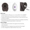 Consolador Vibrador Sliding Skin Pro II con Control Remoto 25 cm