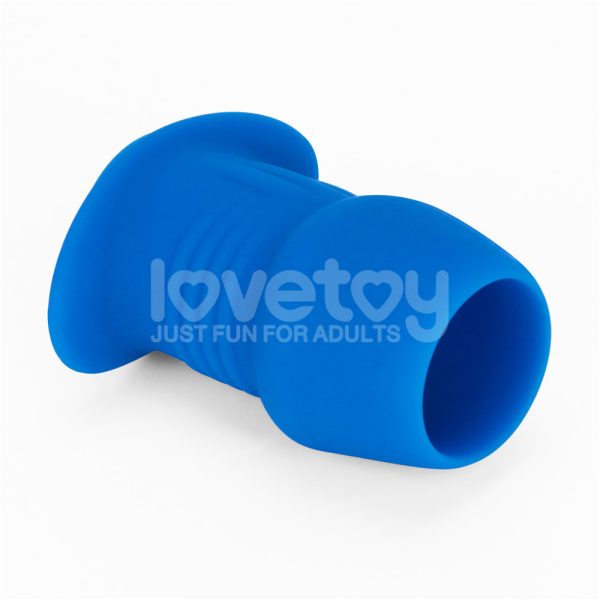 Plug Anal de Silicona Ribbed Peeper con Textura Acanalada