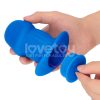 Plug Anal de Silicona Ribbed Peeper con Textura Acanalada