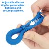 Anillo para Pene y Escroto Pinnacle Pro AnyFit Plus Azul de Silicona