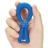 Anillo para Pene y Escroto Pinnacle Pro AnyFit Plus Azul de Silicona