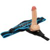 Arnés Strap-On Vibrador 8" con Consolador Recargable L/XL/2XL